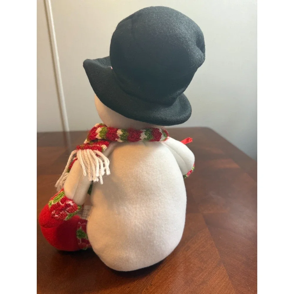Retro Christmas Snowman Plush 11
